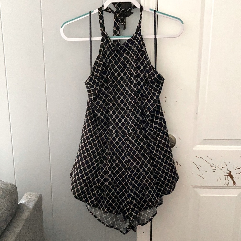 Halter top romper
